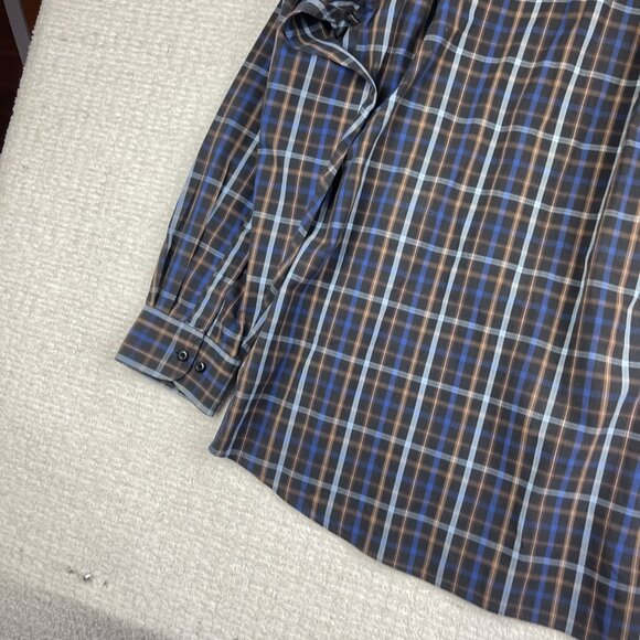 Lot of x2 Forsyth of Canada Dress Shirts Wrinkle Free Lined / Plaid Men Sz 2XL - Picture 15 of 16